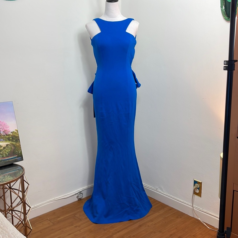 JOVANI - Blue Night Gown - Prom Party Gown